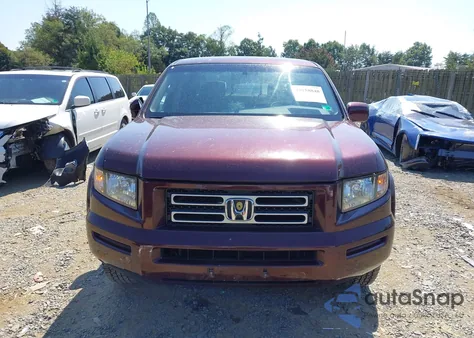 2008 Honda Ridgeline Rts z USA, uszkodzony, nr VIN 2HJYK164X8H522229